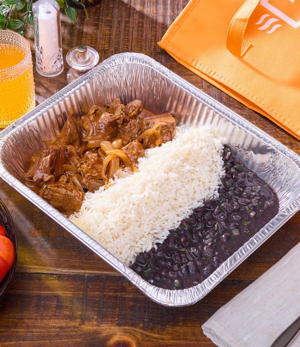 Family Meal Box - Steak - Cuban Vaca Frita