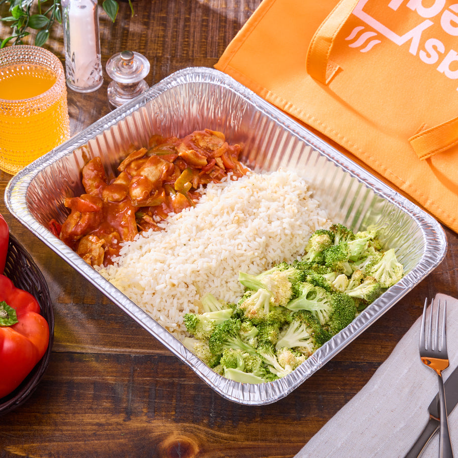 Family Meal Box - Chicken Thigh - Cuban Pulled Chicken