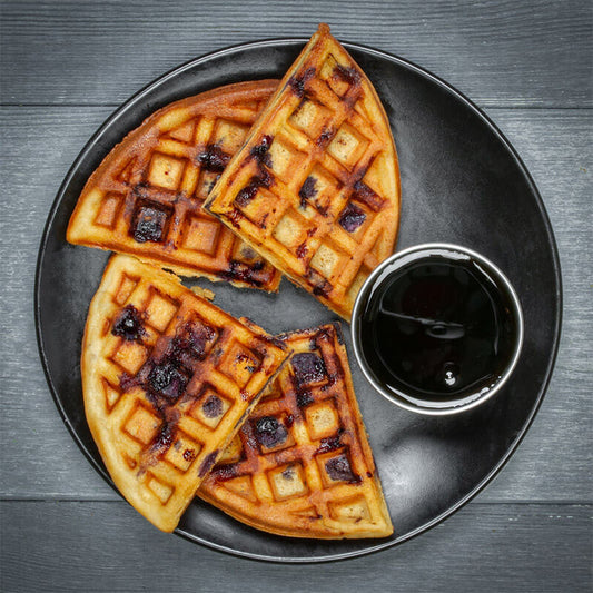 Blueberry Protein Waffle - photo0