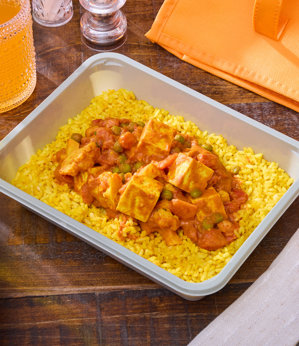 Protein+ Meal Box - Vegan - Vegan Tikka Masala