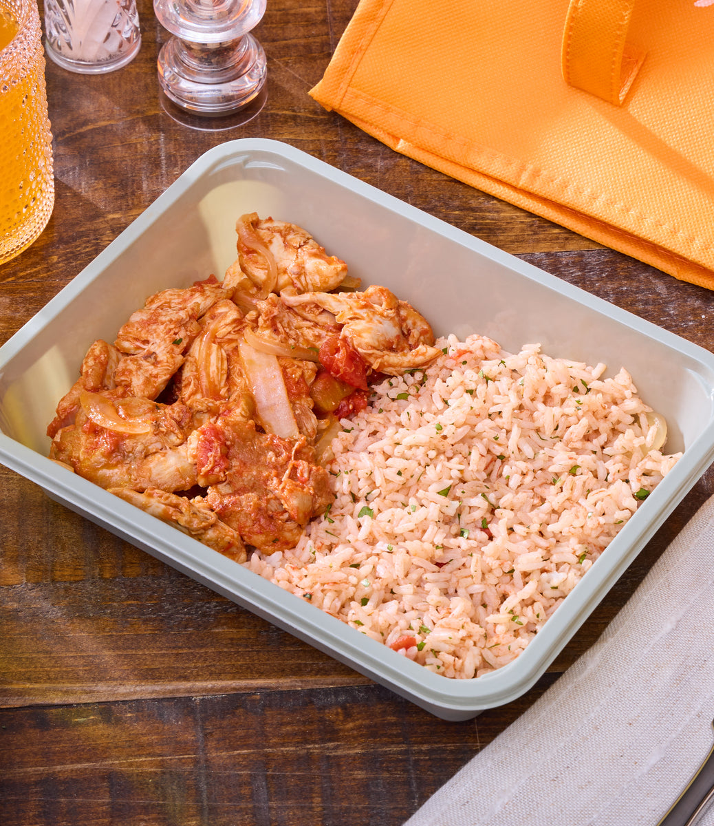 Protein+ Meal Box - Chicken Thigh - Chicken Tinga