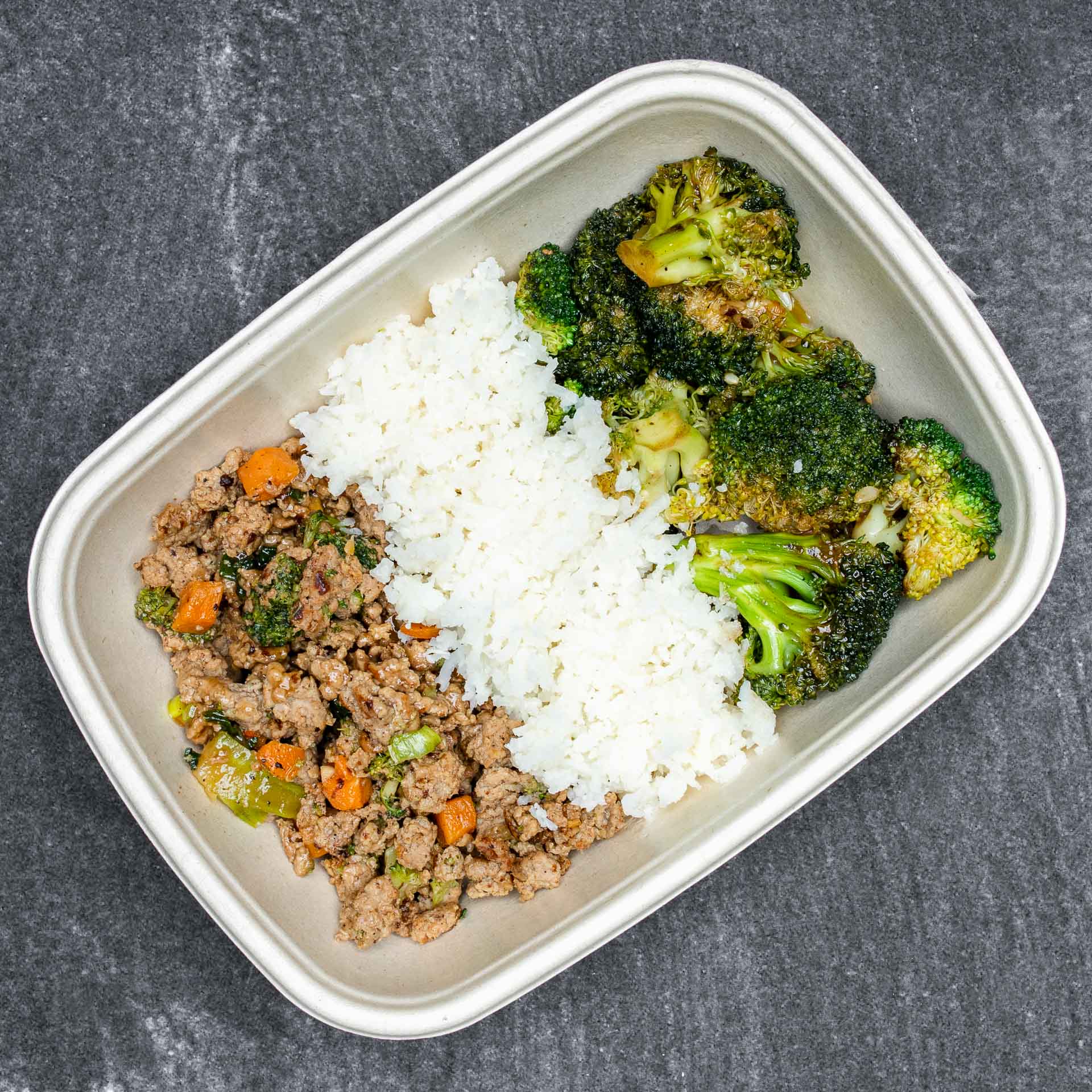 Low Carb Meal Box - Ground Turkey #1 - Teriyaki Ground Turkey - photo0