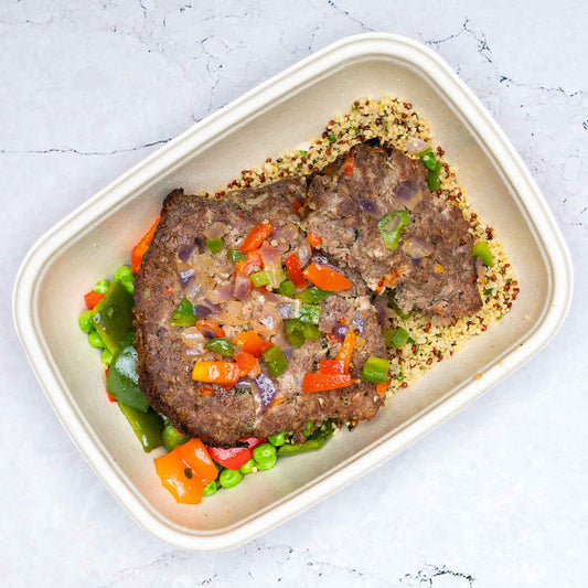 Pro Athlete Meal Box - Ground Beef #1 - Mediterranean Meatloaf - photo1