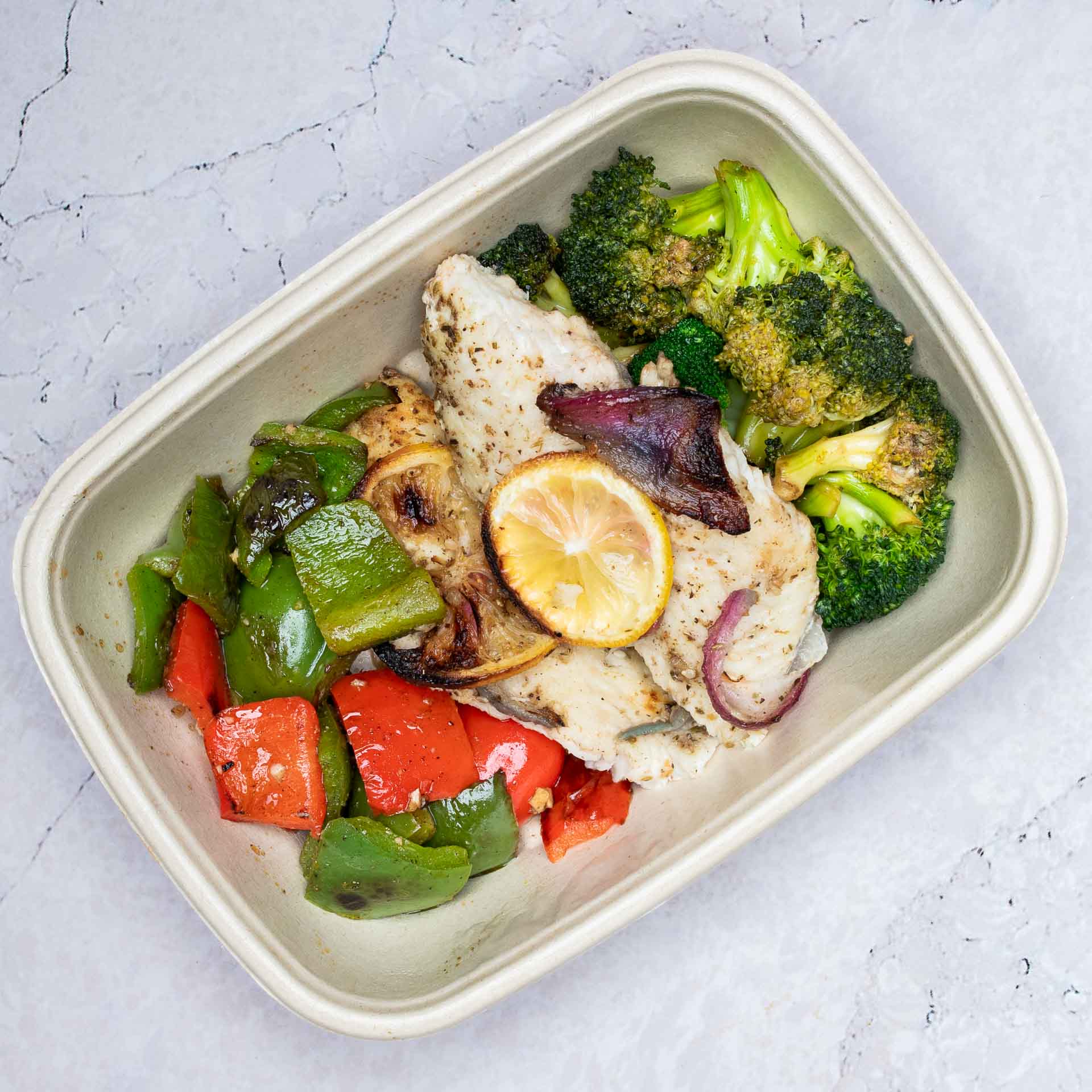 Low Carb Meal Box - Fish #1 - Zaatar Basa - photo1