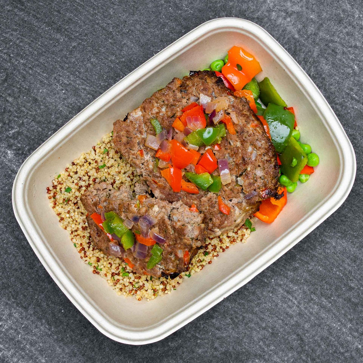 Pro Athlete Meal Box - Ground Beef #1 - Mediterranean Meatloaf - photo0