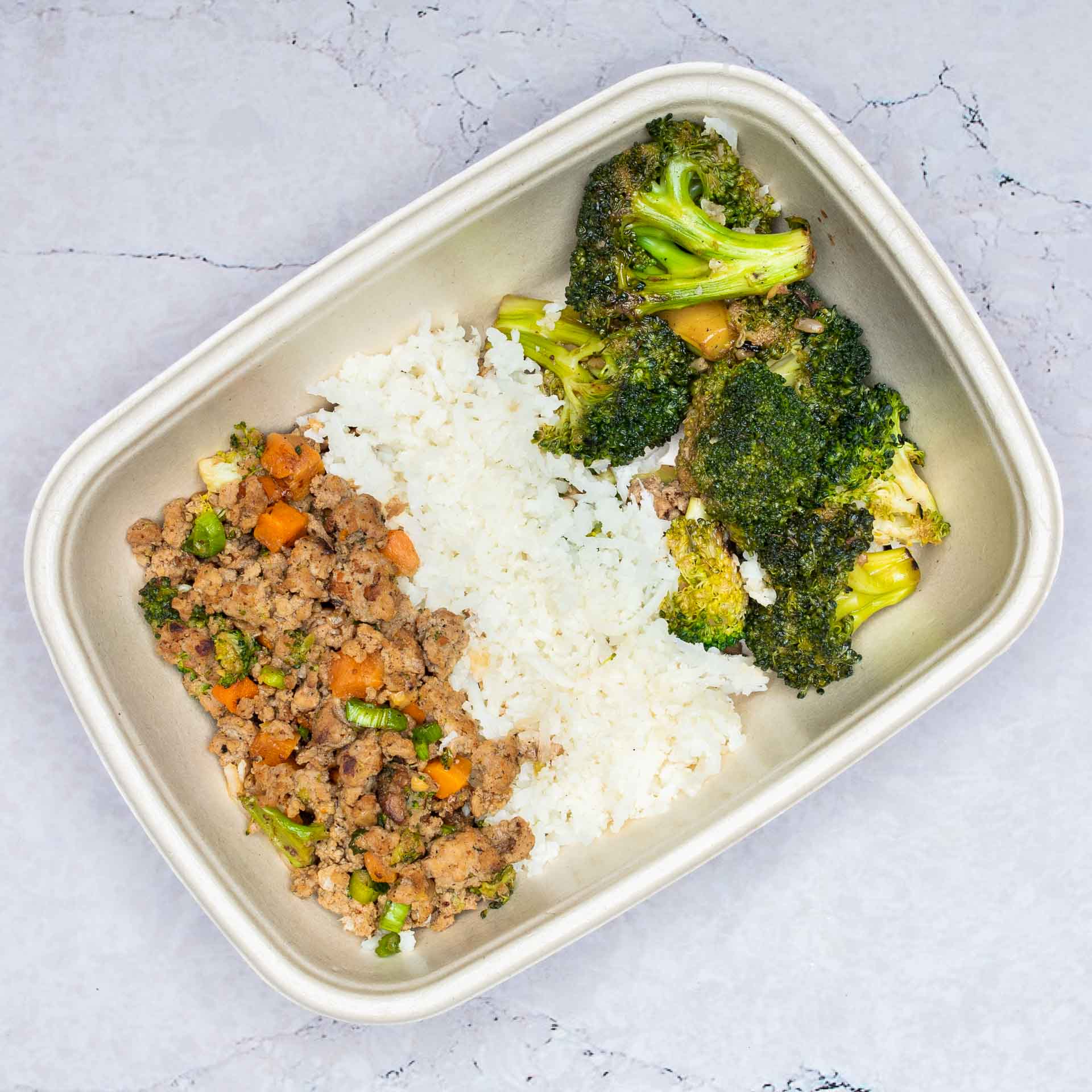 Low Carb Meal Box - Ground Turkey #1 - Teriyaki Ground Turkey - photo1